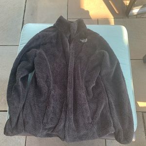 girls north face fleece jacket